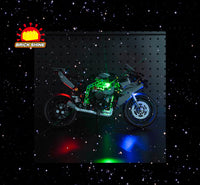 Brick Shine - Light Kit for LEGO® Kawasaki Ninja H2R Motorcycle 42170