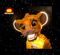 Brick Shine -  Light Kit for LEGO® Young Simba the lion king 43247