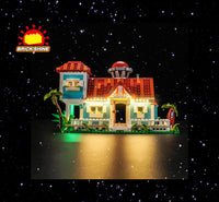 Brick Shine - Light Kit for LEGO® Lilo and Stitch Beach House 43268