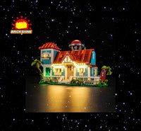 Brick Shine - Light Kit for LEGO® Lilo and Stitch Beach House 43268