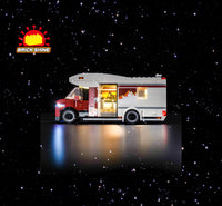 Brick Shine - Light Kit for LEGO® Holiday Adventure Camper Van 60454