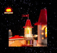 Brick Shine - Light Kit for LEGO® Battle with Roy at peach's Castle 71435