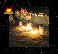 Brick Shine - Light Kit for LEGO® Desert Skiff & Sarlacc Pit 75396