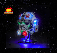 Brick Shine - Light Kit for LEGO® AT-AT Driver Helmet 75429