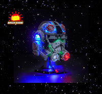 Brick Shine - Light Kit for LEGO® AT-AT Driver Helmet 75429