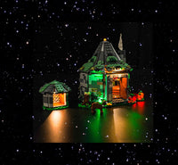 Brick Shine - Light Kit for LEGO® Hagrid's Hut: An Unexpected Visit 76428