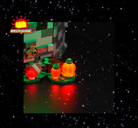 Brick Shine - Light Kit for LEGO® Hagrid's Hut: An Unexpected Visit 76428