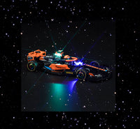 Brick Shine -  Light Kit for  LEGO® 2023 McLaren Formula 1 Race car 76919