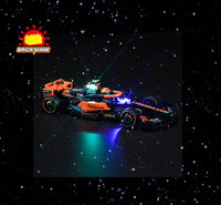 Brick Shine -  Light Kit for  LEGO® 2023 McLaren Formula 1 Race car 76919