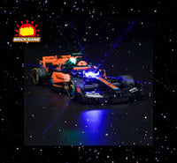Brick Shine -  Light Kit for  LEGO® 2023 McLaren Formula 1 Race car 76919