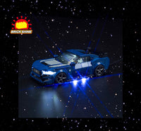 Brick Shine -  Light Kit for  LEGO® Ford wustang Dark Horse sports Car 76920
