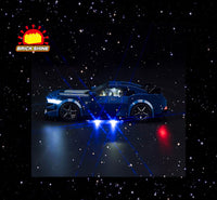 Brick Shine -  Light Kit for  LEGO® Ford wustang Dark Horse sports Car 76920