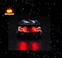 Brick Shine - Light Kit for LEGO® BU M4 GT3 & Eu M Hybrid v8 Race cars 76922