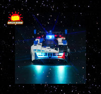 Brick Shine - Light Kit for LEGO® BU M4 GT3 & Eu M Hybrid v8 Race cars 76922