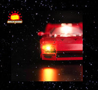 Brick Shine -  Light Kit for LEGO® Ferrari F40 Supercar 76934