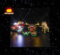 Brick Shine - Light Kit for LEGO® Dinosaur Missions: Stegosaurus Discovery 76965