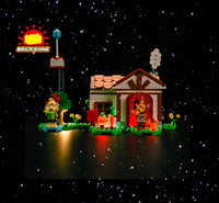 Brick Shine - Light Kit for LEGO® lsabelle's House Visit 77049