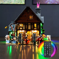 Brick Shine - Light Kit for LEGO® Disney Hocus Pocus: The Sanderson Sisters' Cottage 21341