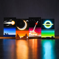 Brick Shine -  Light Kit for LEGO®Tales of the Space Age 21340