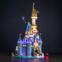 Brick Shine -  Light Kit for  LEGO®Disney Castle 43222