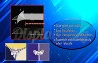 Display King - Acrylic  display case  for LEGO® Daily Bugle 76178 3mm Thickness dust-Free and Crystal Clear Display case with Screw