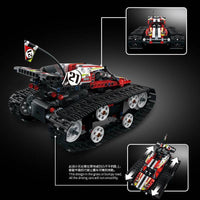 Mould King 13024 RC Tracked Racer with 410 pieces
