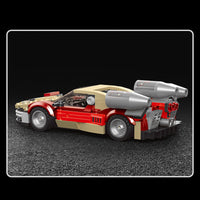 Mould King 27017 Static Version Racers Car Aland Airship with 302 Pieces