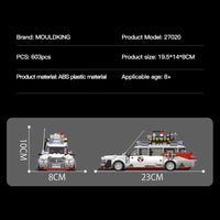 Mould King 27020 Static Version Ghost Bus with 603 Pieces