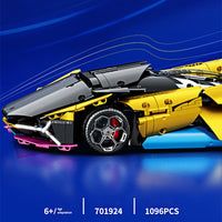 SEMBO 701924 1:14 TECHNIAUE Sports Car with 1096 Pieces