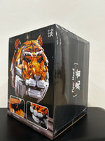 MOC Brick 3000+Pieces MOC -Zodiac Signs Tiger Head King of Beasts 103000
