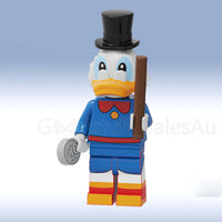 Minifigures Disney Donal duck movie Characters  - a set of 3 x minifigures