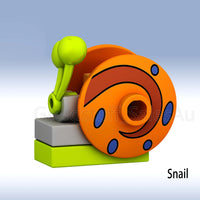 Minifigures  One Piece movie Characters - a set of 3 x minifigures