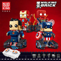 MOULD KING 13038-13041 Walking Brick Block Sets with 380 Pieces