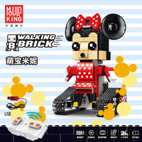 MOULD KING 13042-13045 The Walking Disney Brick Sets with 380 Pieces