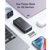 Anker 533 Power Bank (PowerCore 30W, PD 10000mAh) - White (A1256H21)