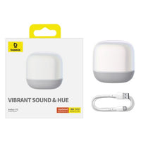 Baseus AeQur V2 Wireless Speaker Moon-White