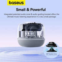 Baseus AeQur V2 Wireless Speaker Moon-White
