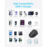 Anker Charger (25W, Compact) A2656T11-Black