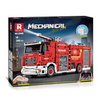 Reobrix Fire Ladder Truck(Remote Control Version)