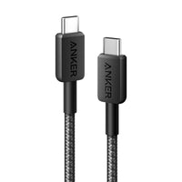 Anker 322 USB-C to USB-C Cable (6ft Braided)-Black