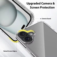 iPhone 17 High Quality Acrylic + TPU Hybrid Transparent Case Cover