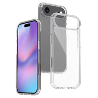 iPhone 17 Air High Quality Acrylic + TPU Hybrid Transparent Case Cover