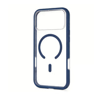 iPhone 17 Pro Max Dual Color UTIA Ultimake Shockproof Transparent Case Cover With Magnetic Ring