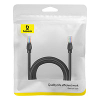 Baseus High Speed CAT5 Gigabit Ethernet Cable (Round Cable) 5m-Cluster Black