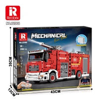 Reobrix Fire Ladder Truck(Remote Control Version)