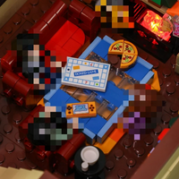 FunWhole F9037 Farm Life: Cow Barn with 1368 Pieces