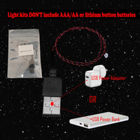 Brick Shine - Light Kit for LEGO® space Science Lab 60439