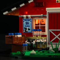 FunWhole F9037 Farm Life: Cow Barn with 1368 Pieces