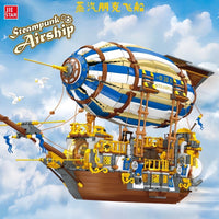 JIESTAR JJ9126 Steampunk Airship with 3272 Pieces
