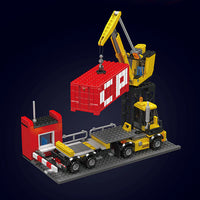 MOULD KING 12027S EMD SD40-2 Diesel Locomotive With Motor with 1257 Pieces